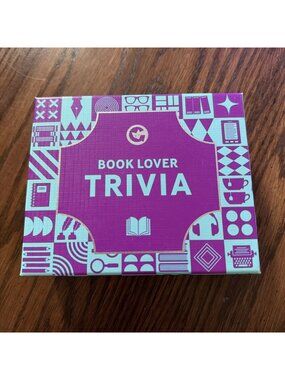 Book Lover Trivia Quiz 2023 Card Game Put Your Literature‎ Knowledge to The Test